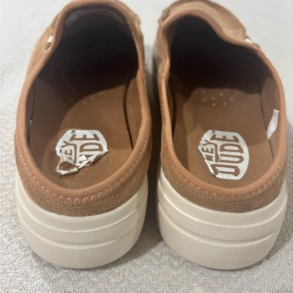 Hey Dude Tan Casual Slip-Ons - Picture 2 of 7